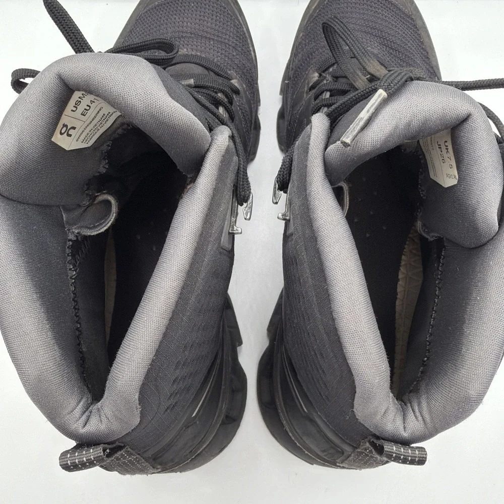 On Running Cloudrock 2 Waterproof Trail Hiking Shoes 'Black/Eclipse' USM8